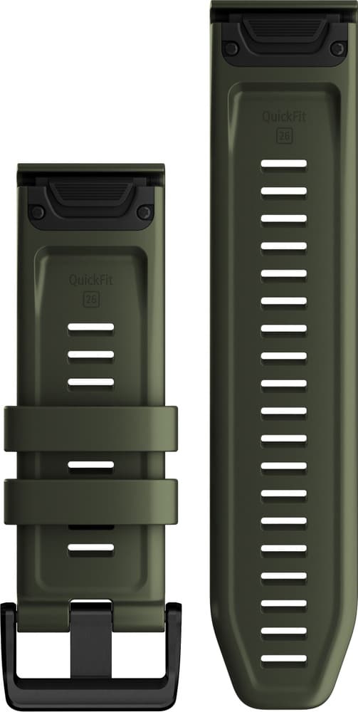 QuickFit 26 mm Moss Silicone Band, view: 1