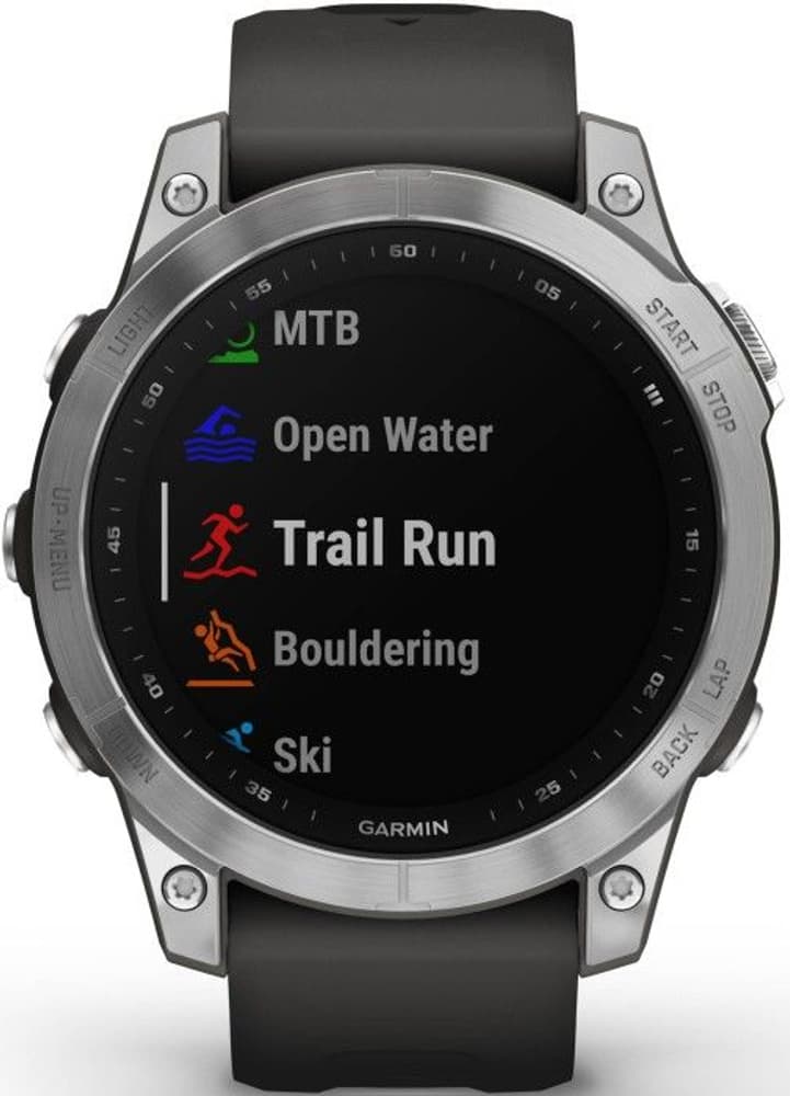 Fenix 7 Silver with Graphite Band, view: 0