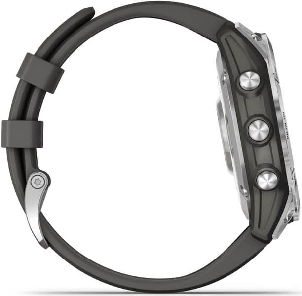 Fenix 7 Silver with Graphite Band, view: 3