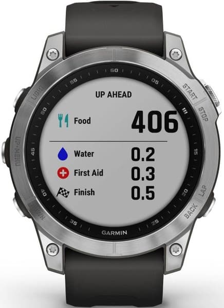 Fenix 7 Silver with Graphite Band, view: 7