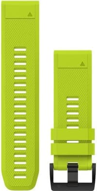 QuickFit 26 mm Armband Gul Silikon - view: 0