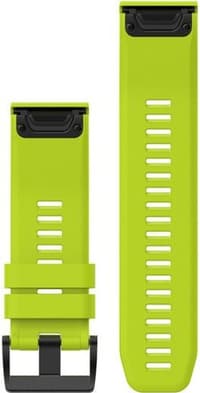 QuickFit 26 mm Armband Gul Silikon - view: 1