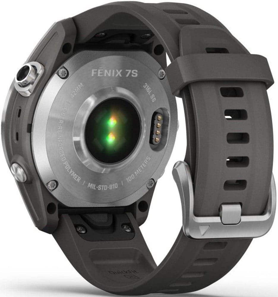 Fenix 7S Silver with Graphite Band, view: 4