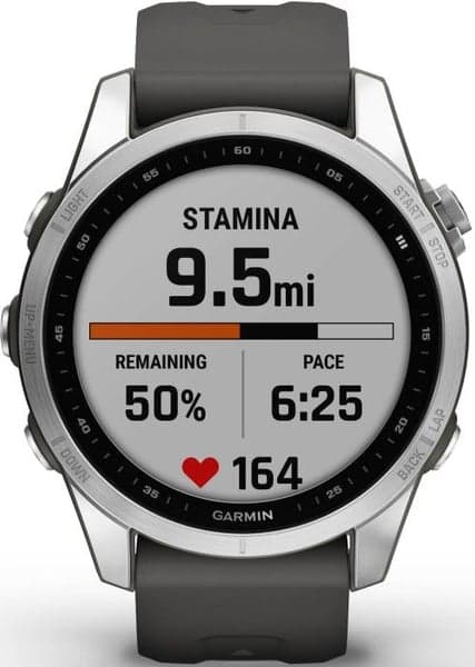 Fenix 7S Silver with Graphite Band, view: 5