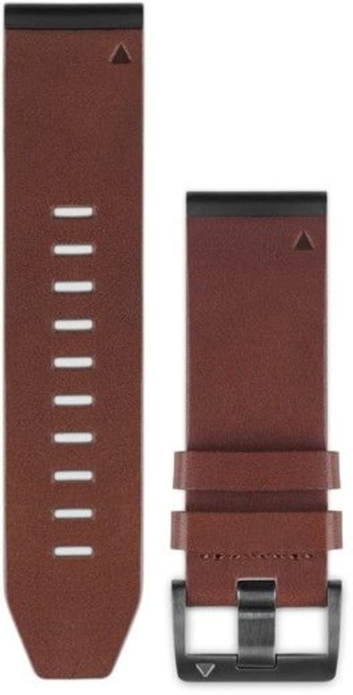QuickFit 26 mm Armband Brunt Läder, view: 0