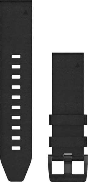 QuickFit 22 mm Armband Black Leather, view: 0