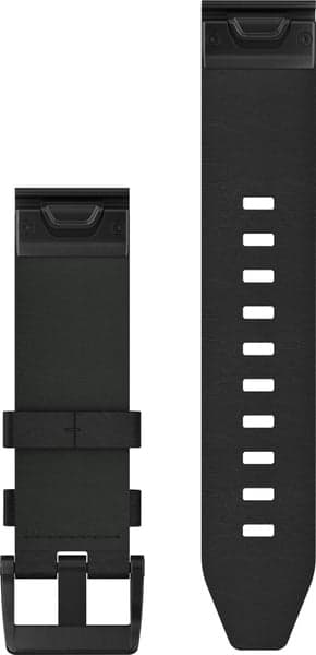 QuickFit 22 mm Armband Black Leather, view: 1