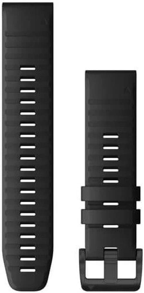 QuickFit 22 mm Armband Black Silikon, view: 0
