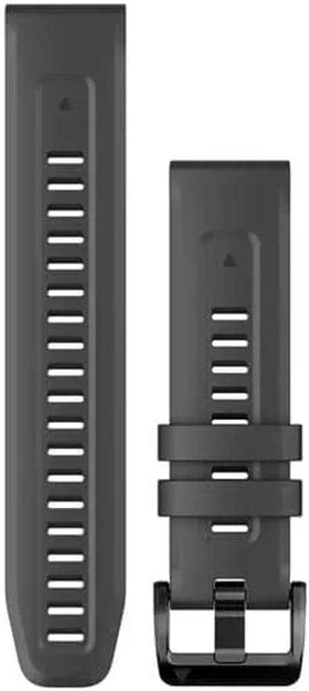 QuickFit 22 mm Graphite Silicone Band, view: 0