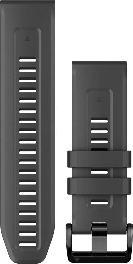 QuickFit 26 mm Graphite Silicone Band, view: 0