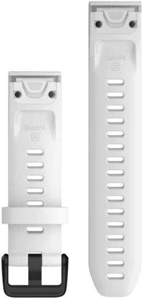 QuickFit 20 mm Armband White Silicone, view: 1
