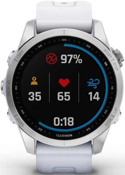 Fenix 7S Silver with Whitestone Band, view: 0