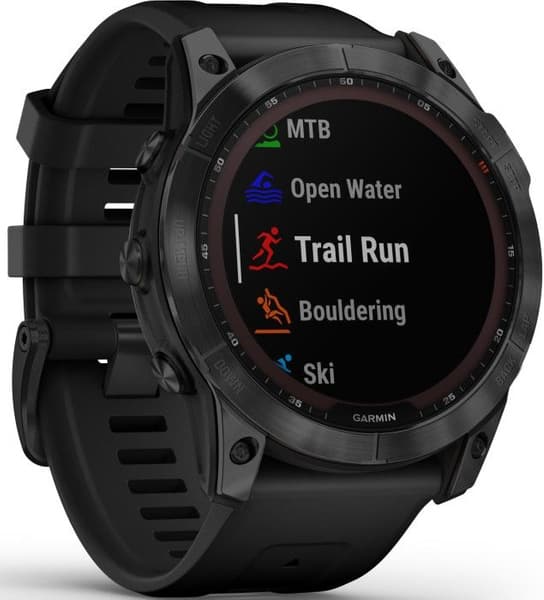 Fenix 7 Sapphire Solar Black Titanium, view: 1