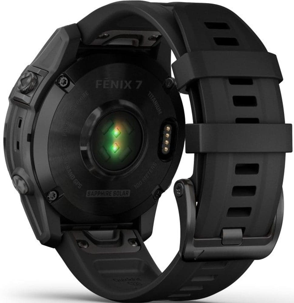 Fenix 7 Sapphire Solar Black Titanium, view: 2