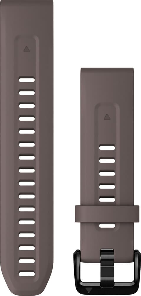 QuickFit 20 mm Shale Gray Silicone Band, view: 0