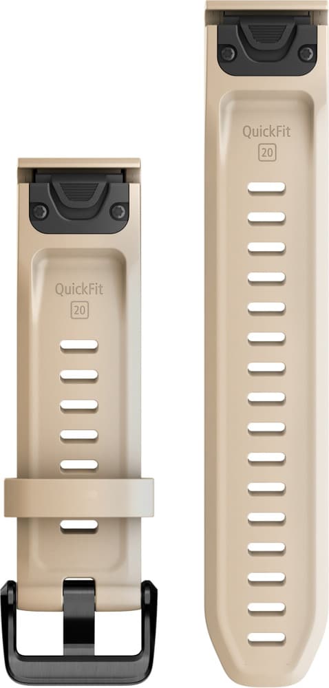 QuickFit 20 mm Limestone Silicone Band, view: 1