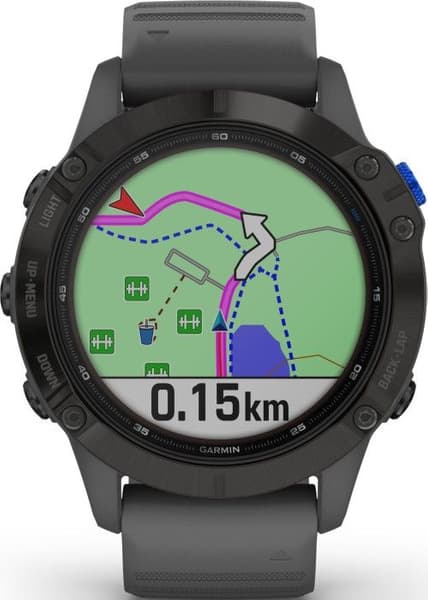 Fenix 6 Pro Solar Black with Slate Gray, view: 1