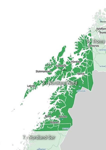TOPO Norway Premium v3, 8 - Nordland Nord, view: 1
