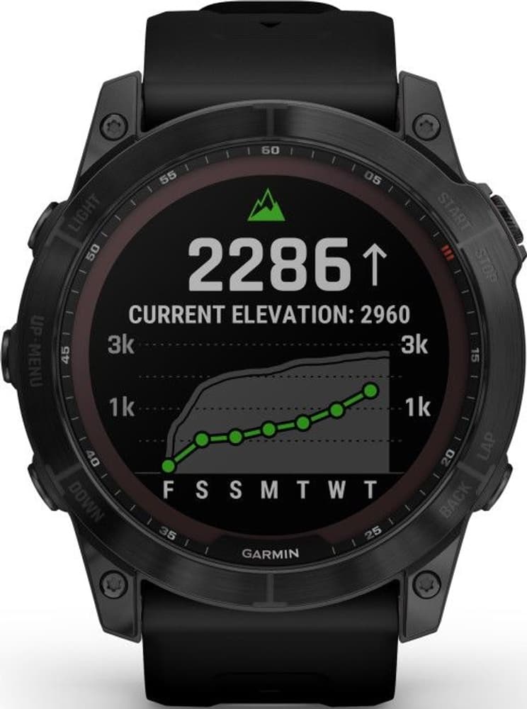 Fenix 7X Sapphire Solar Black Titanium, view: 5