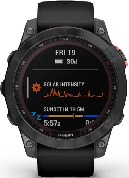 Fenix 7 Solar Slate Grey with Black Band, view: 6