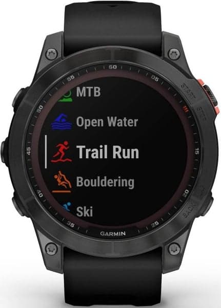 Fenix 7 Solar Slate Grey with Black Band, view: 0