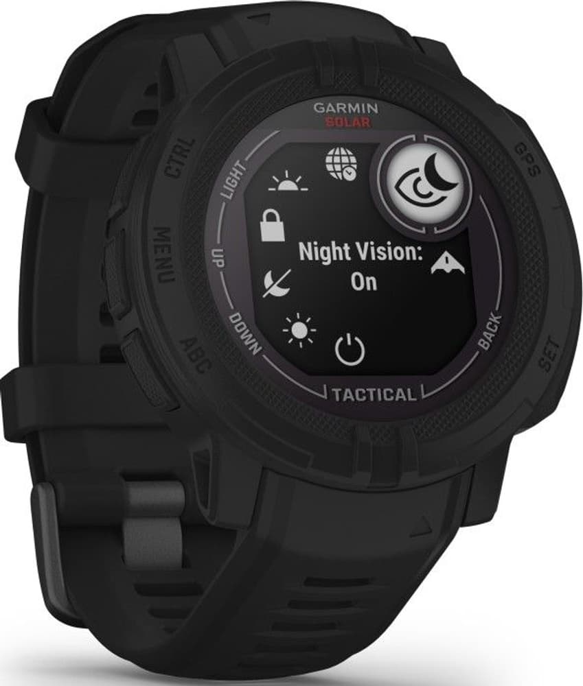 Instinct 2 Solar Tactical Edition Black, view: 3
