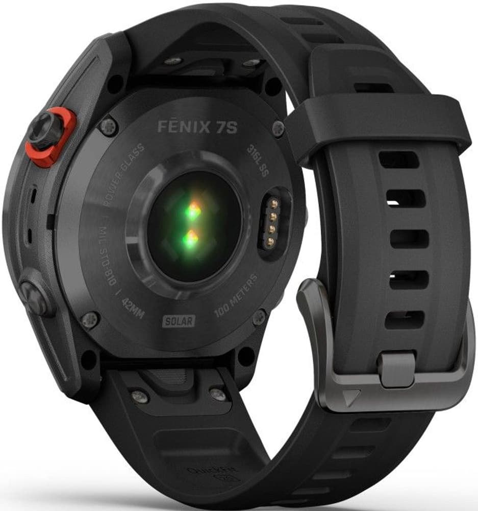 Fenix 7S Solar Slate Gray with Black Band, view: 4