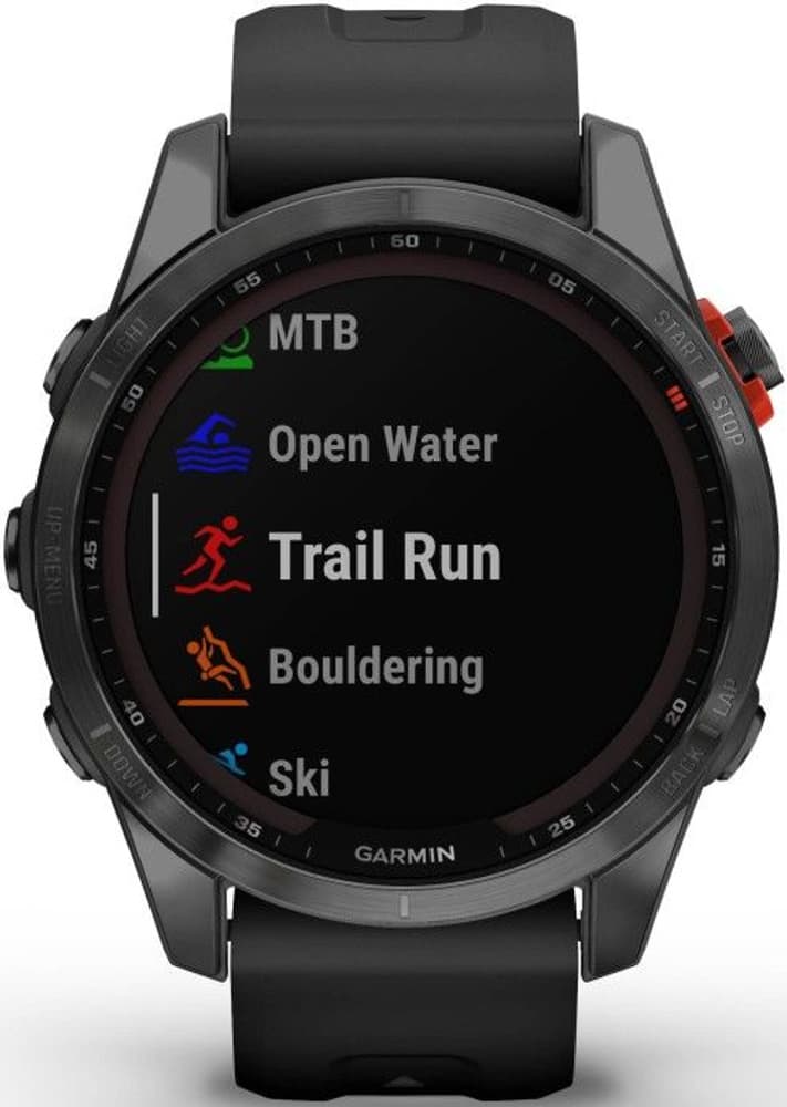 Fenix 7S Solar Slate Gray with Black Band, view: 0