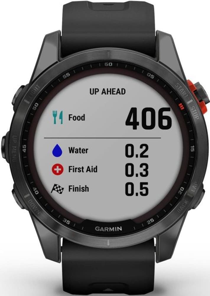 Fenix 7S Solar Slate Gray with Black Band, view: 7