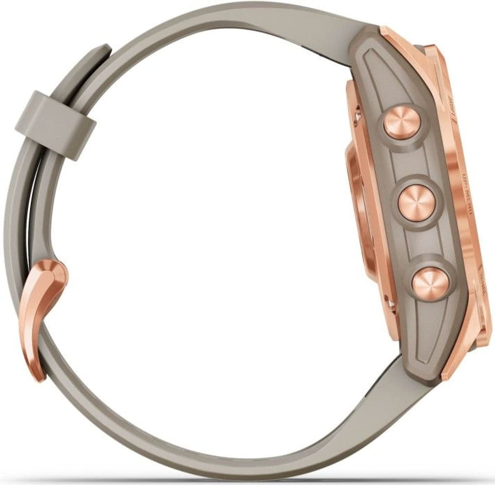 Fenix 7S Solar Rose Gold with Lt Sand Band, view: 3