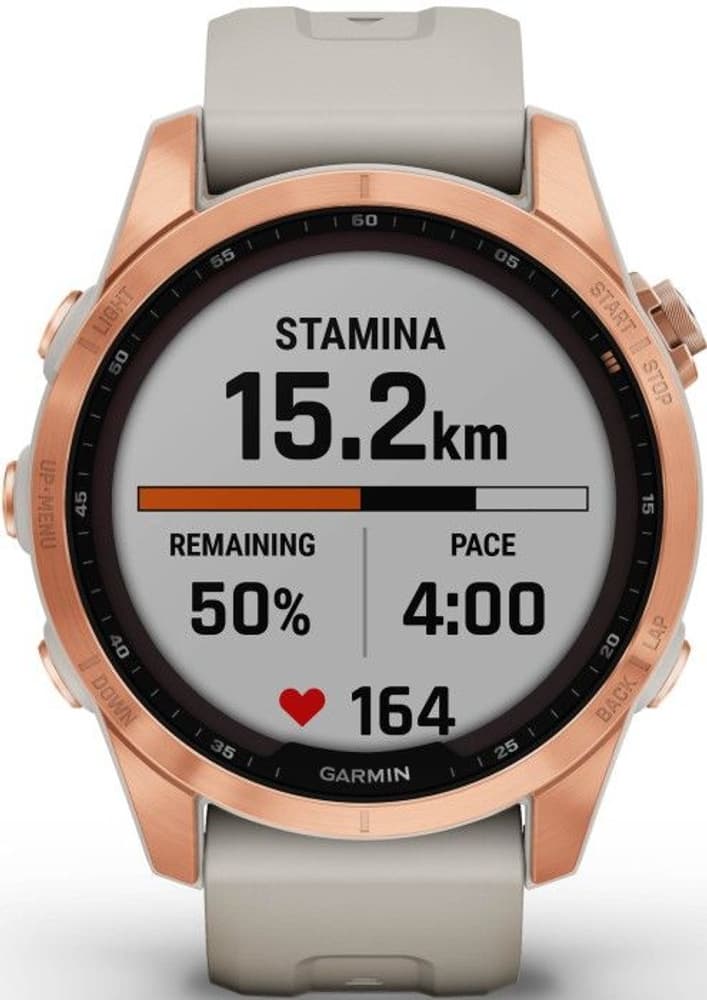 Fenix 7S Solar Rose Gold with Lt Sand Band, view: 6