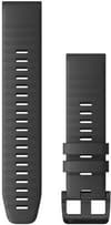 QuickFit 22 mm Armband Slate Gray Silikon