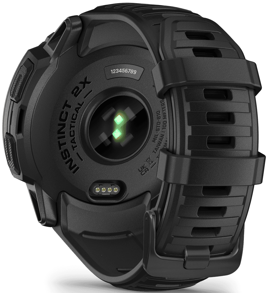 Instinct 2X Solar Tactical Edition Black, view: 3