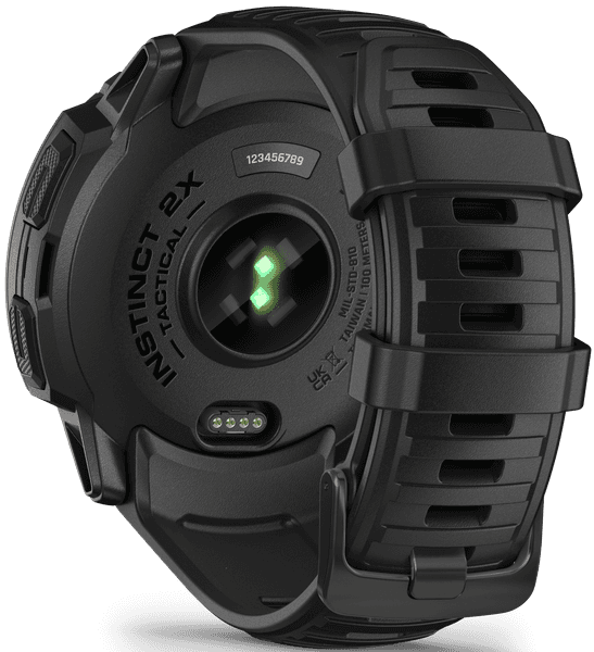 Instinct 2X Solar Tactical Edition Black, view: 3