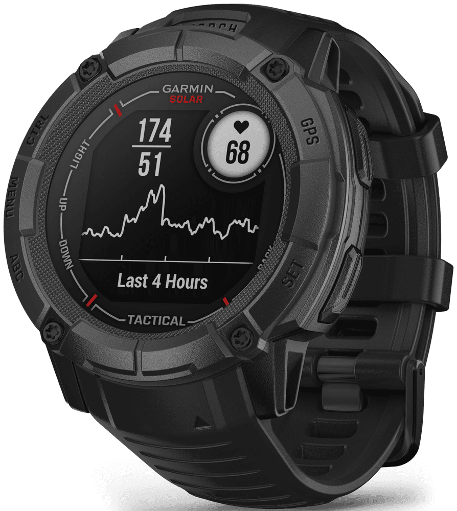 Instinct 2X Solar Tactical Edition Black, view: 8