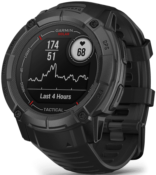 Instinct 2X Solar Tactical Edition Black, view: 8