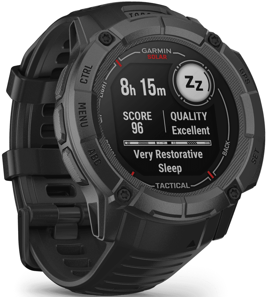 Instinct 2X Solar Tactical Edition Black, view: 5