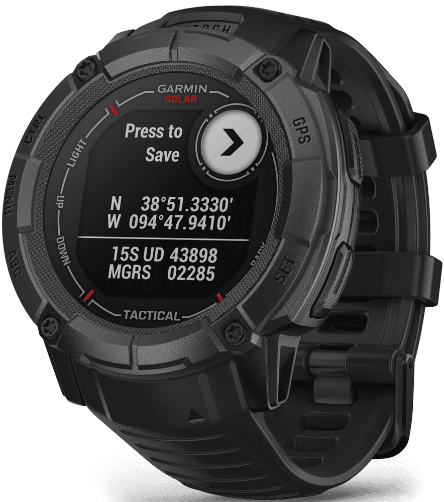 Instinct 2X Solar Tactical Edition Black, view: 7