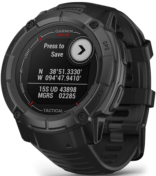 Instinct 2X Solar Tactical Edition Black, view: 7