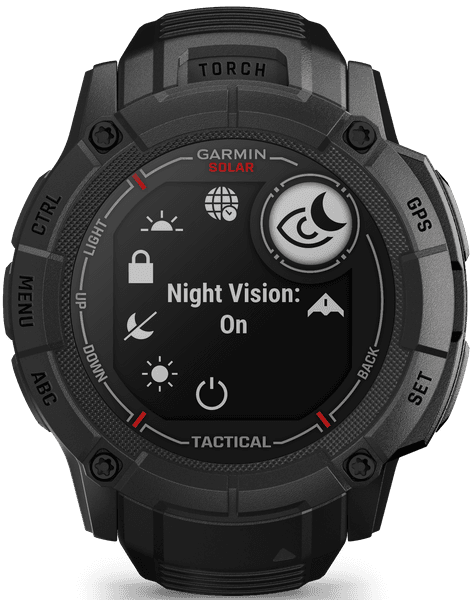 Instinct 2X Solar Tactical Edition Black, view: 6