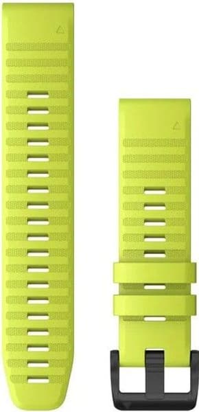 QuickFit 22 mm Armband Amp Yellow Silikon, view: 0
