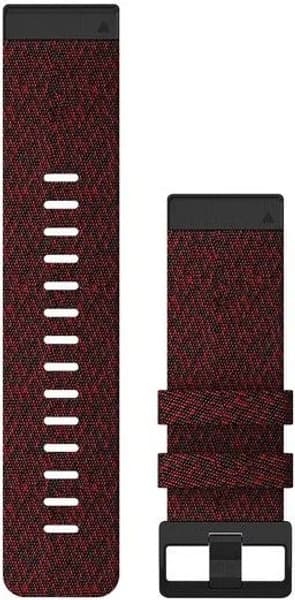 QuickFit 26 mm Armband Heathered Red Nylon, view: 0