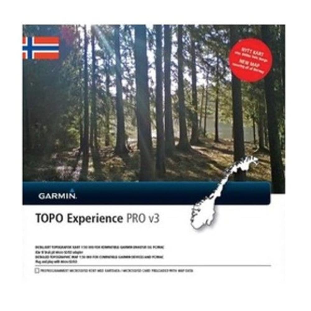 Topo Norway Experience v3 Friluftskarta, view: 0