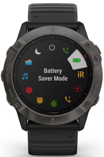 Fenix 6X Sapphire Graphite with Black Band, view: 1