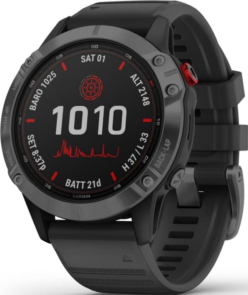 Fenix 6 Pro Solar Slate Gray with Black Band, view: 0