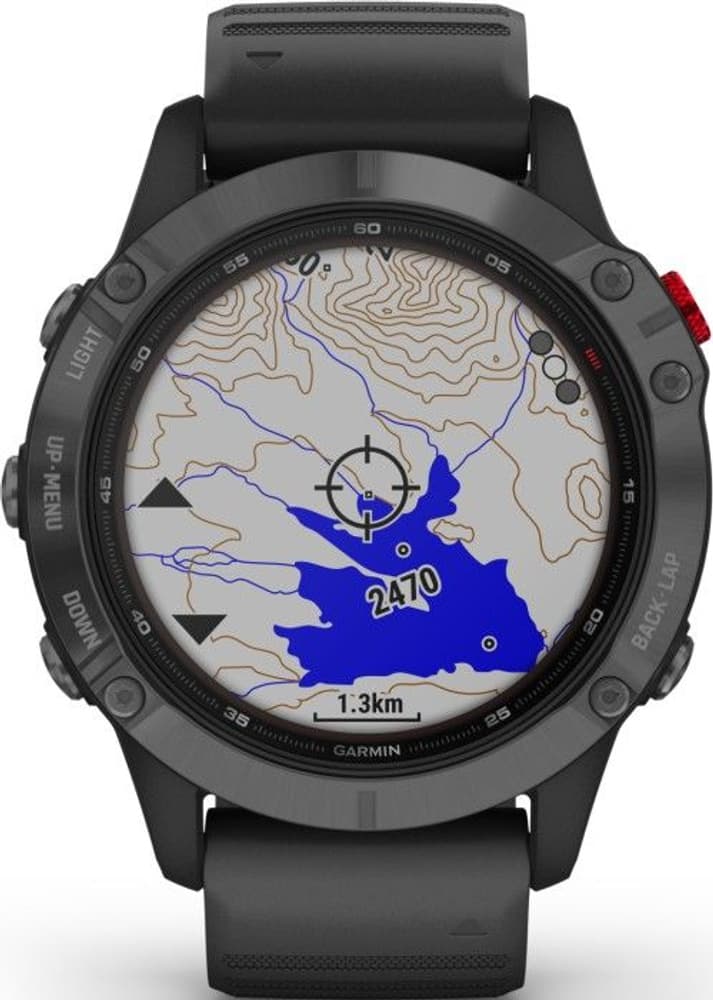 Fenix 6 Pro Solar Slate Gray with Black Band, view: 5