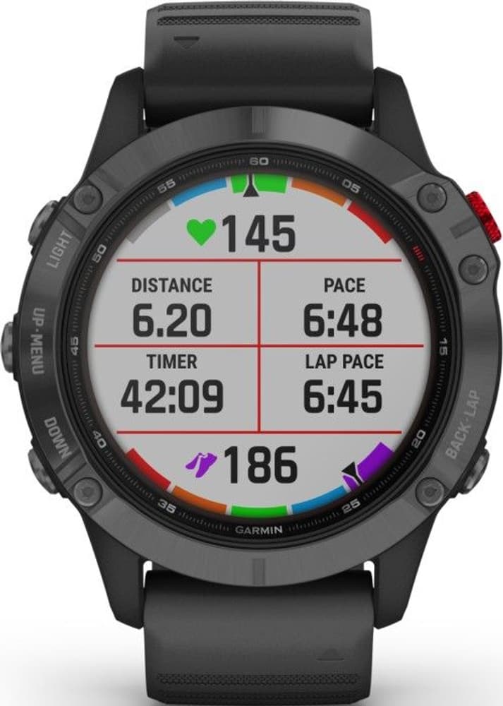 Fenix 6 Pro Solar Slate Gray with Black Band, view: 6