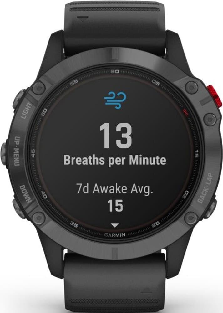 Fenix 6 Pro Solar Slate Gray with Black Band, view: 7
