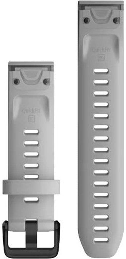 QuickFit 20 mm Armband Powder Gray Silicone, view: 1