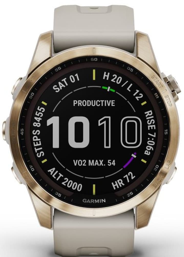 Fenix 7S Sapphire Solar Cream Gold Titanium, view: 0